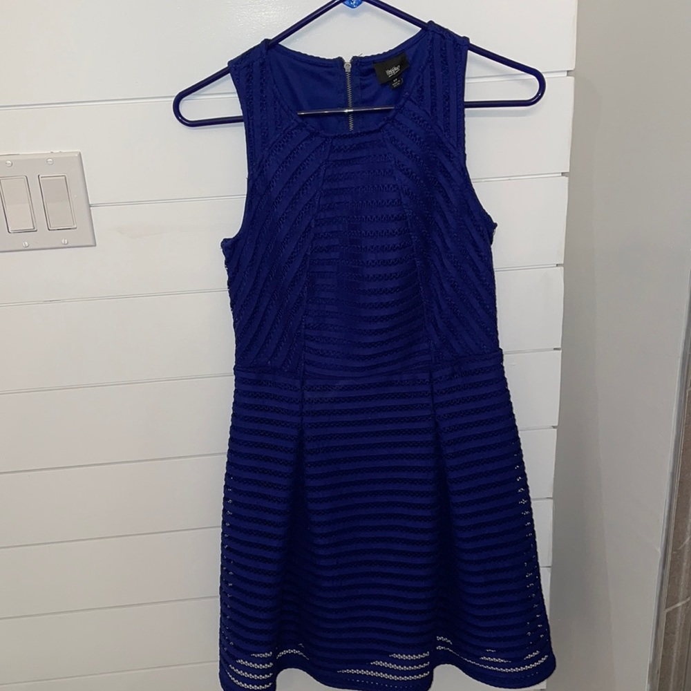Royal blue dress